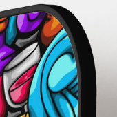 Coole und farbenfrohe Las Vegas Casino Glücksspiel Pickleball Schläger (Linke Seite)