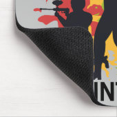 Coole und farbenfrohe Paintball-Szene Mousepad (Ecke)