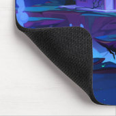 Coole und farbenfrohe Weihnachtshaus Mousepad (Ecke)