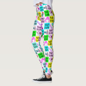 COOLE UND FARBHAARSTYLISTISCHE LEGGINGS (Links)