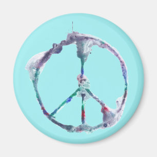Coole und Funky Peace Sign Magnete Magnet