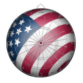 Coole und lustige Globe der patriotischen amerikan Dartscheibe (vorne)