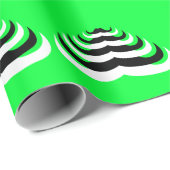 Coole und lustige Mustache Weihnachtsbaum individu Geschenkpapier (Rolleneckpunkt)