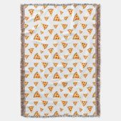 Coole und lustige Pizzaschnitte Decke (Vorderseite Vertikal)