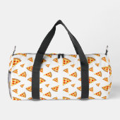 Coole und lustige Pizzaschnitte Duffle Bag (Rückseite)