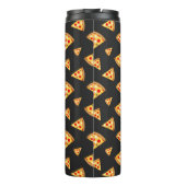Coole und lustige Pizzaschnitte Monogram Thermosbecher (Rückseite)
