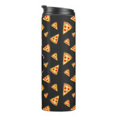 Coole und lustige Pizzaschnitte Monogram Thermosbecher (Nach rechts gedreht)