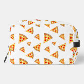 Coole und lustige Pizzaschnitte Waschbeutel (Rückseite)