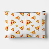 Coole und lustige Pizzaschnitte Zubehörtasche (Vorderseite)