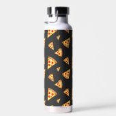 Coole und lustige Pizzaslicmuster Monogram Trinkflasche (Rechts)