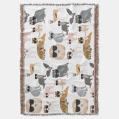 Coole und lustige Tiere mit Sonnenbrille Decke (Vorderseite Vertikal)