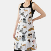 Coole und lustige Tiere mit Sonnenbrille Schürze (InSitu)