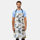 Coole und lustige Tiere mit Sonnenbrille Schürze (Getragen)