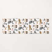 Coole und lustige Tiere mit Sonnenbrille Yogamatte (Vorderseite (Horizontal))