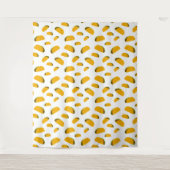 Coole und lustige Yummy-Tacom-Mauer Wandteppich (Vorderseite)