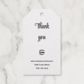 Coole und luxuriöse kundenspezifische Business Gol Geschenkanhänger (Rückseite)