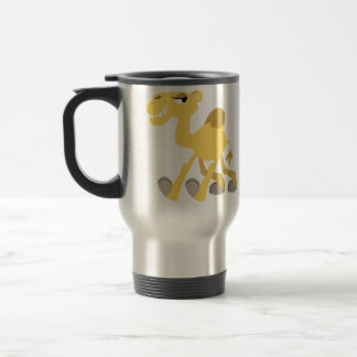 Coole und niedliche Cartoon-Kamel-Pendler-Tasse Reisebecher