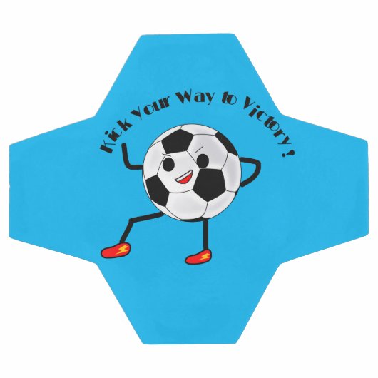 Coole und originelle Fußballkonstruktion Fußball (Flach)