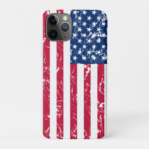 Coole und patriotische Fahne der USA iPhone 11 Pro Hülle