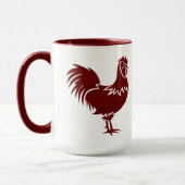 Coole und rustikale Länderliste Tasse (Links)