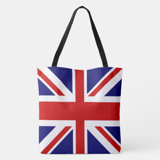 Coole und trendige britische Flagge Der Jack Gewer Tasche (Rückseite)