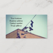 Coole und ungewöhnliche Geschäftskarten Visitenkarte (Rückseite)