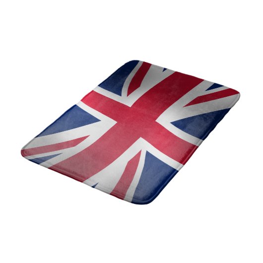 COOLE UNION JACK FLAG BADEMATTE (Schrägansicht)
