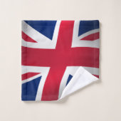 COOLE UNION JACK FLAG BADHANDTUCH SET (Waschlappen)