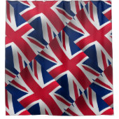 COOLE UNION JACK FLAG DUSCHVORHANG (Vorderseite)