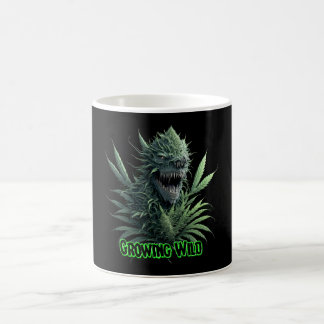 coole Unkraut-Pflanze für den Druck "Growing Wild" Kaffeetasse
