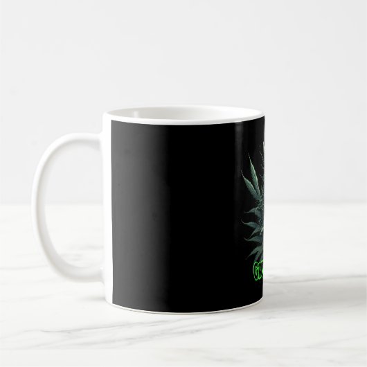 coole Unkraut-Pflanze für den Druck "Growing Wild" Kaffeetasse (Links)