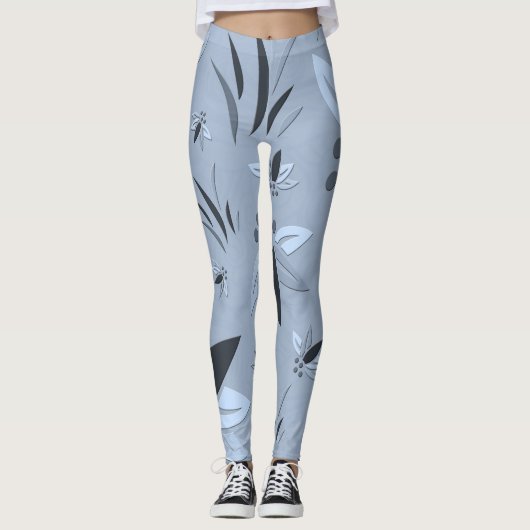 Coole Unternehmensflora Leggings (Vorderseite)