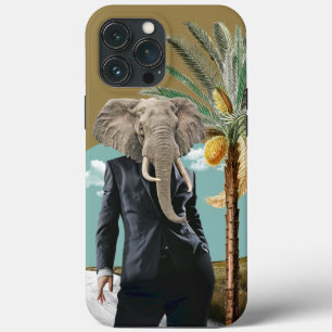 Coole Urban Safari Wild Man Collage Case-Mate iPhone Hülle