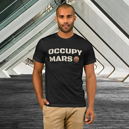 Coole Urban Vibes mit kosmischer Drehung - Occupy T-Shirt
