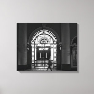 Coole, urbane, moderne Stadtlebensfotografie Leinwanddruck