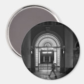 Coole, urbane, moderne Stadtlebensfotografie Magnet (Vorderseite/Rückseite)