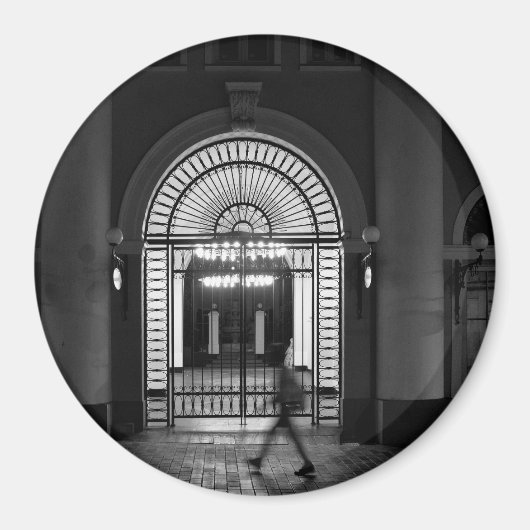 Coole, urbane, moderne Stadtlebensfotografie Magnet (Vorne)