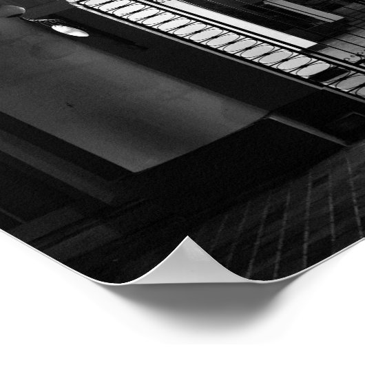 Coole, urbane, moderne Stadtlebensfotografie Poster (Ecke)