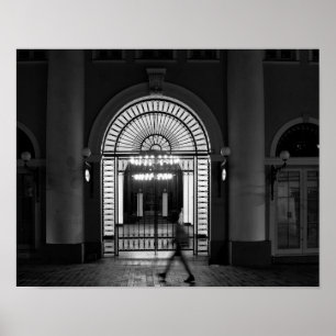 Coole, urbane, moderne Stadtlebensfotografie Poster