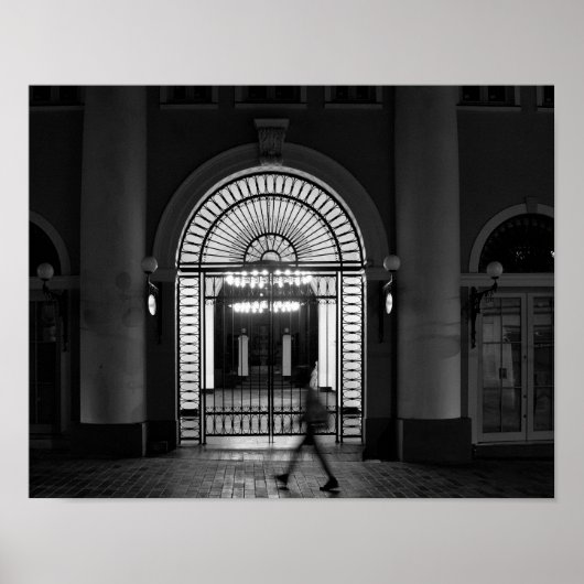 Coole, urbane, moderne Stadtlebensfotografie Poster (Vorne)