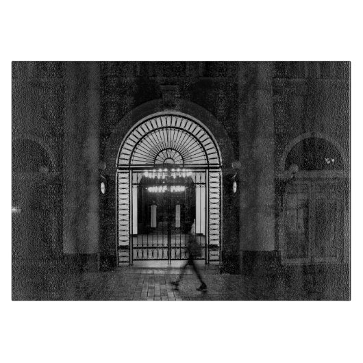 Coole, urbane, moderne Stadtlebensfotografie Schneidebrett (Vorderseite)