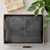 Coole, urbane, moderne Stadtlebensfotografie Seidenpapier (Geschenk)