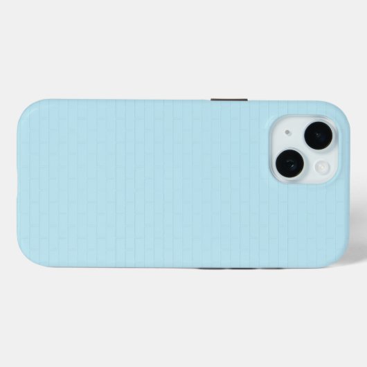 Coole urbane Serenity Light Blue Bricks Wandmuster Case-Mate iPhone Hülle (Rückseite (Horizontal))