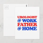 coole UROLOGIST-Designs Postkarte (Vorne/Hinten)