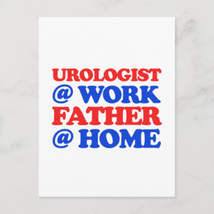 coole UROLOGIST-Designs Postkarte