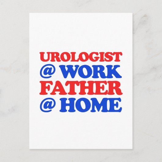 coole UROLOGIST-Designs Postkarte (Vorderseite)