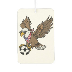 Coole USA-Fußball-Adler-Sonnenbrille Vintage Patri Autolufterfrischer