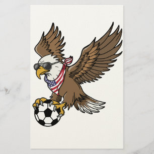 Coole USA-Fußball-Adler-Sonnenbrille Vintage Patri Briefpapier