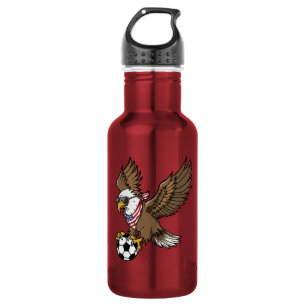 Coole USA-Fußball-Adler-Sonnenbrille Vintage Patri Edelstahlflasche