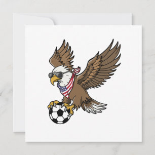 Coole USA-Fußball-Adler-Sonnenbrille Vintage Patri Einladung
